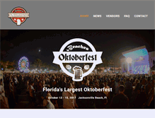 Tablet Screenshot of beachesoktoberfest.com